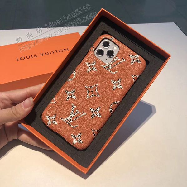 LV手機殼 LV手機套 官網同步 LV豹紋手機殼 LV蘋果手機外套  mmk1070